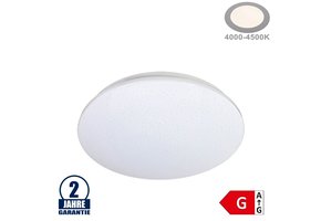 24W LED Deckenleuchte Kristall Neutralweiß