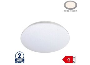 24W LED Deckenleuchte Kristall Neutralweiß