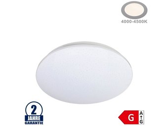24W LED Deckenleuchte Kristall Neutralweiß