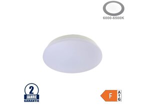 12W LED Deckenleuchte Matt Kaltweiß