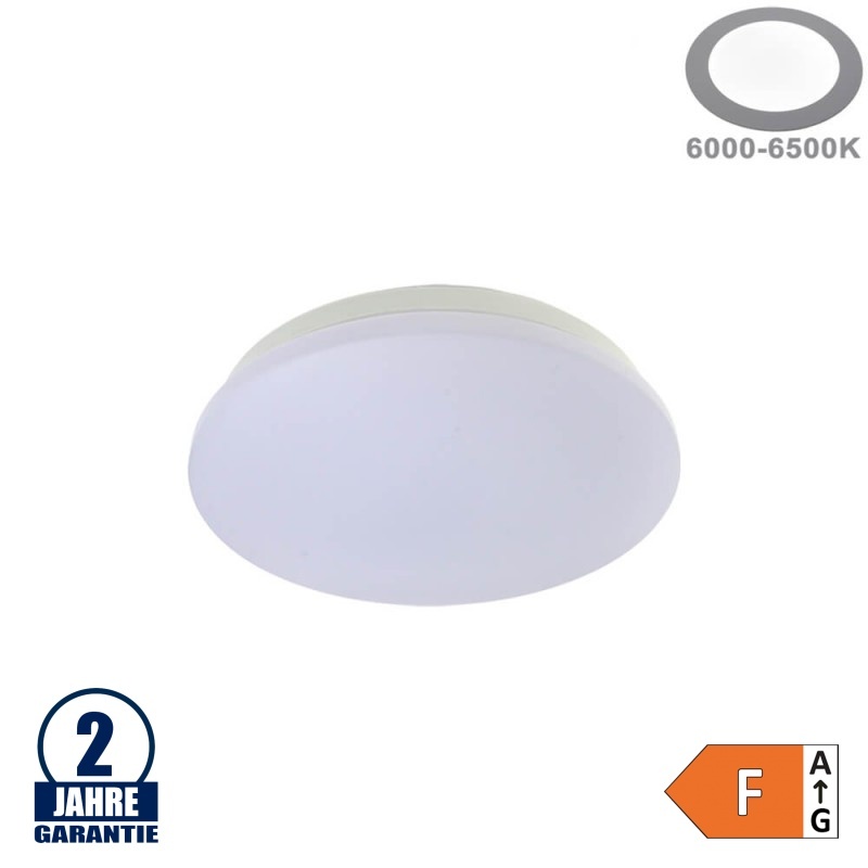 12W LED Deckenleuchte Matt Kaltweiß