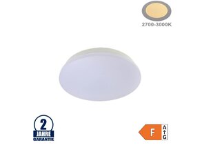 12W LED Deckenleuchte Matt Warmweiß