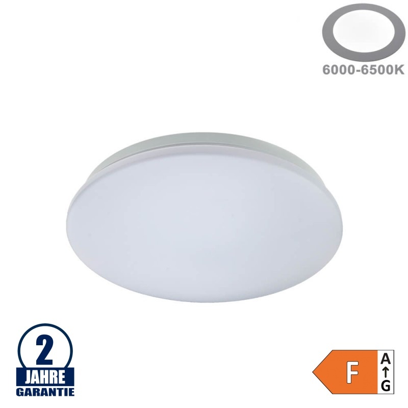 18W LED Deckenleuchte Matt Kaltweiß