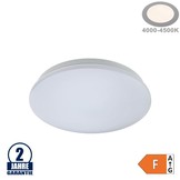 18W LED Deckenleuchte Matt Neutralweiß
