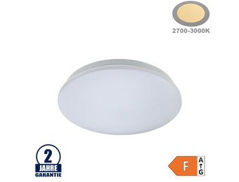18W LED Deckenleuchte Matt Warmweiß