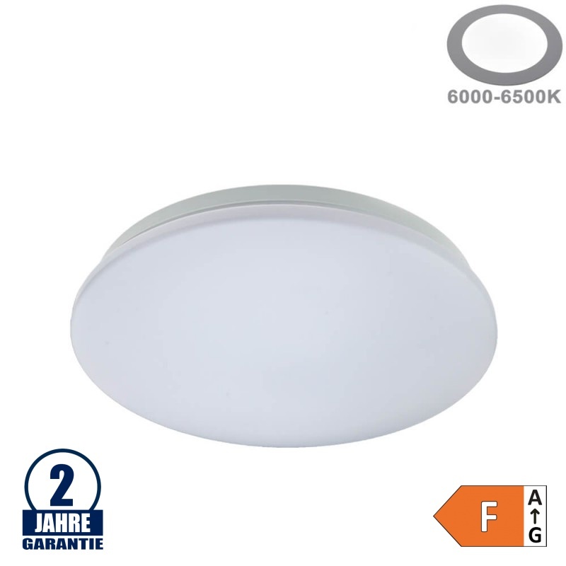 24W LED Deckenleuchte Matt Kaltweiß