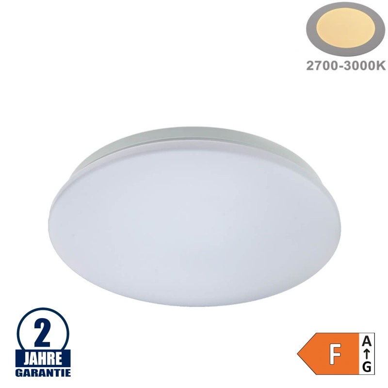 24W LED Deckenleuchte Matt Warmweiß