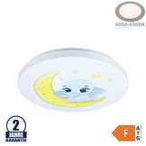 24W Kinderzimmerleuchte ELEPHANT 4000K