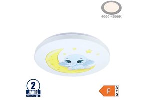 24W Kinderzimmerleuchte ELEPHANT 4000K