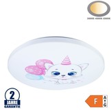 65W Kinderzimmerleuchte PINK KITTY Farbwechsel 3000K-6000K