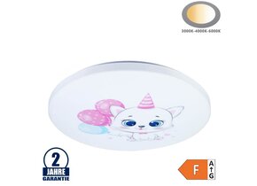 65W Kinderzimmerleuchte PINK KITTY Farbwechsel 3000K-6000K