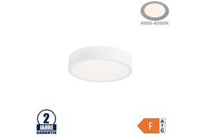 18W LED Deckenleuchte Rund Weiß Neutralweiß