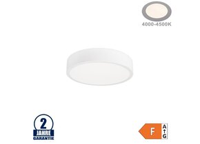 18W LED Deckenleuchte Rund Weiß Neutralweiß