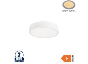 18W LED Deckenleuchte Rund Weiß Warmweiß