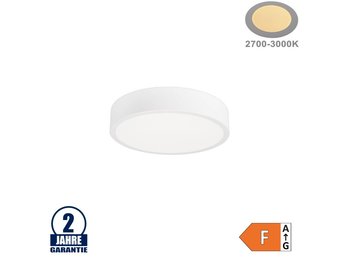 18W LED Deckenleuchte Rund Weiß Warmweiß