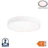 30W LED Deckenleuchte Rund Weiß Neutralweiß