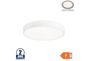 30W LED Deckenleuchte Rund Weiß Neutralweiß