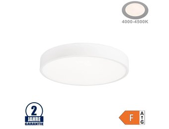 30W LED Deckenleuchte Rund Weiß Neutralweiß