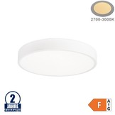 30W LED Deckenleuchte Rund Weiß Warmweiß