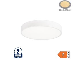 30W LED Deckenleuchte Rund Weiß Warmweiß