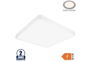 64W LED Deckenleuchte Quadratisch Weiß Neutralweiß