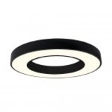 36W LED Deckenleuchte Design Rund Schwarz Neutralweiß