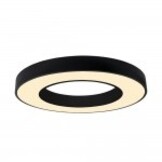 36W LED Deckenleuchte Design Rund Schwarz Warmweiß