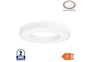 36W LED Deckenleuchte Design Rund Weiß Neutralweiß