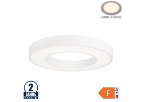 36W LED Deckenleuchte Design Rund Weiß Neutralweiß