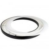 64W LED Deckenleuchte Design Rund Schwarz Neutralweiß