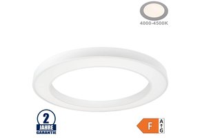 64W LED Deckenleuchte Design Rund Weiß Neutralweiß