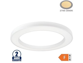64W LED Deckenleuchte Design Rund Weiß Warmweiß