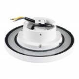 12W LED Wandleuchte Rund Weiß Aluminium IP65 Warmweiß