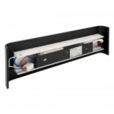 12W LED Wandlampe Schwarz Warmweiß