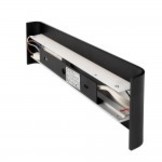 12W LED Wandlampe Schwarz Warmweiß