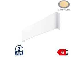 12W LED Wandlampe Weiß Warmweiß