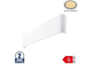 12W LED Wandlampe Weiß Warmweiß