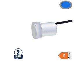1,3W LED Wandleuchte Blau 24V IP65