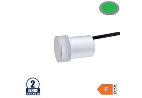 1,3W LED Wandleuchte Grün 24V IP65