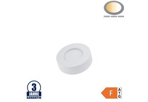 6W LED Aufbauleuchte Slim Mini Rund CCT Farbwechsel IP44