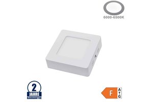 6W LED Aufbau Mini Panel Quadratisch Kaltweiß