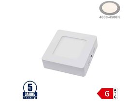 6W LED Aufbau Mini Panel Quadratisch Professional Neutralweiß