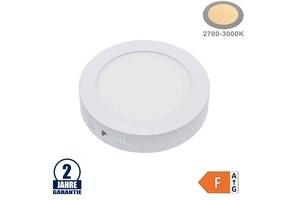 12W LED Aufbau Mini Panel Rund Warmweiß