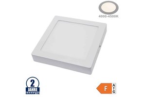 18W LED Aufbau Mini Panel Quadratisch Neutralweiß