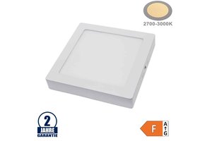 18W LED Aufbau Mini Panel Quadratisch Warmweiß