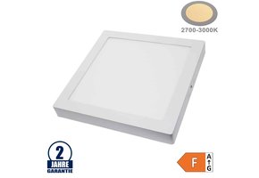 24W LED Aufbau Mini Panel Quadratisch Warmweiß