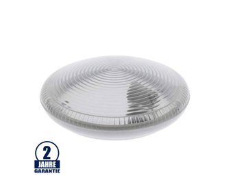 LED E27 Deckenleuchte Kunststoff Transparent IP65