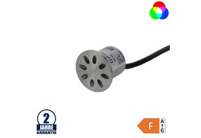 1W LED Unterwasser-Wandeinbauleuchte Inox 24V RGB