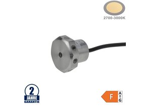 1,2W LED Unterwasser-Dekoeinbauleuchte 24V IP68 Warmweiß