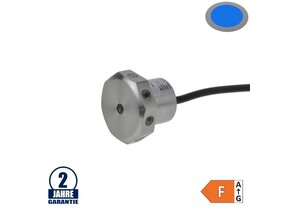 1,2W LED Unterwasser-Dekoeinbauleuchte 24V IP68 Blau